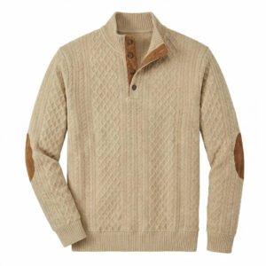 Crown - Men's Classic High Collar Pullover